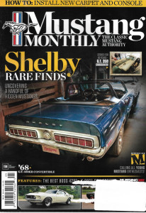 MUSTANG MONTHLY 2016 MAY - 'GT 350 CROSSOVER, '68 GT 500KR CONV, BOSS 429*